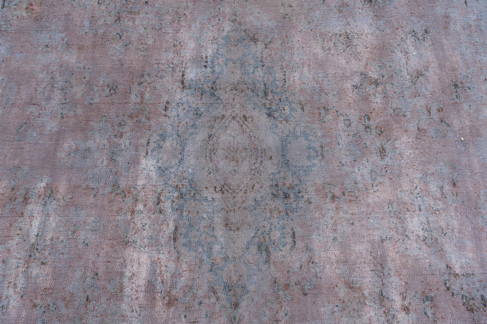 10' x 13' 5 Hand Knotted Ultra Vintage Persian Wool Rug