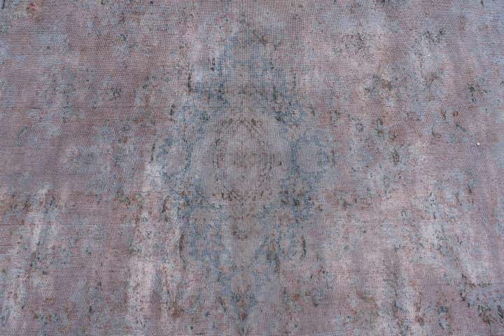 10' x 13' 5 Hand Knotted Ultra Vintage Persian Wool Rug