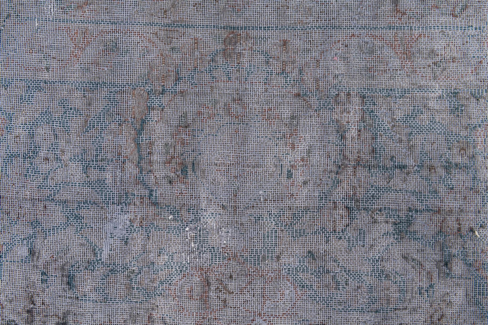 10' x 13' 5 Hand Knotted Ultra Vintage Persian Wool Rug