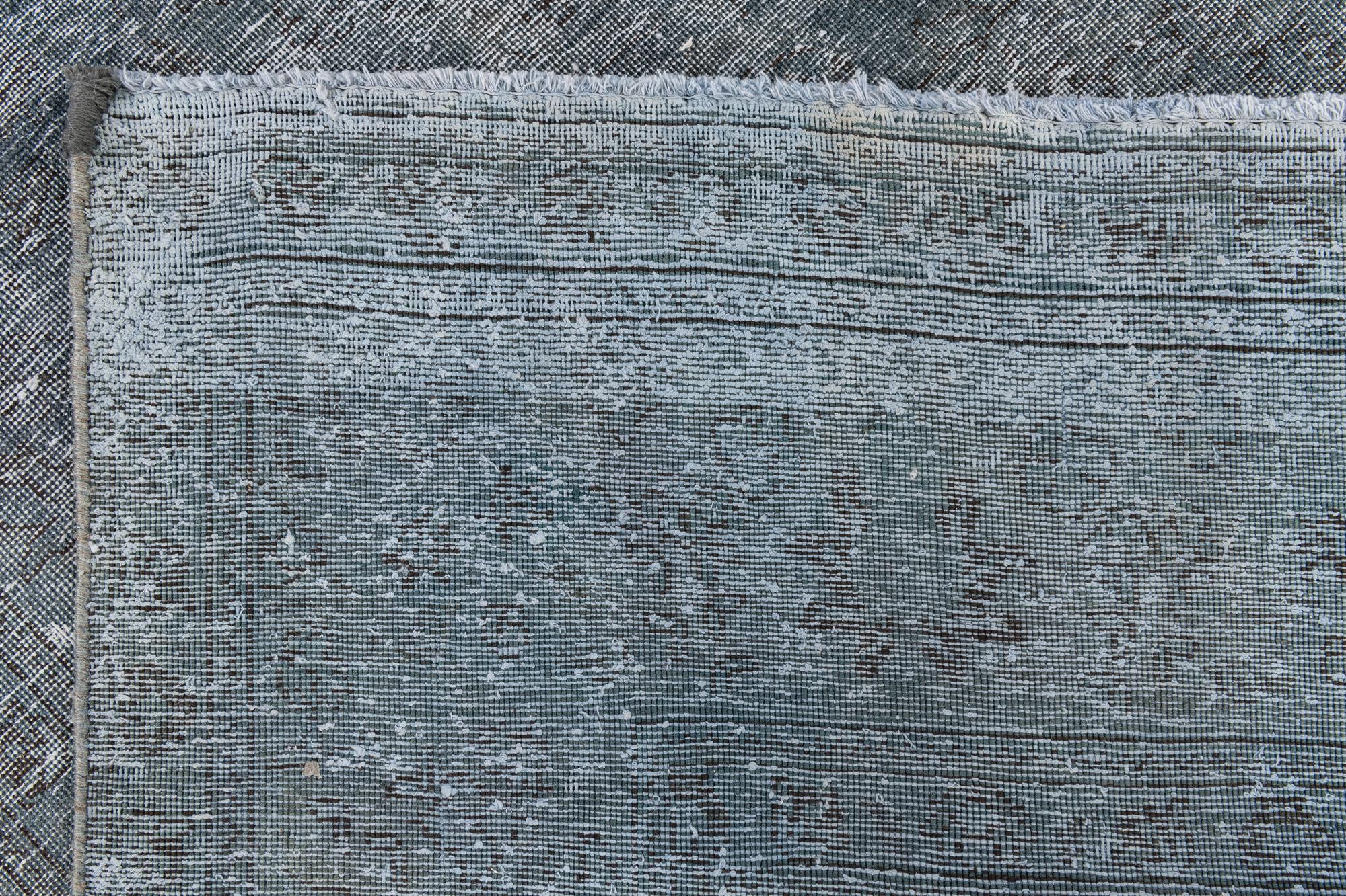 9' 10 x 12' 8 Hand Knotted Ultra Vintage Persian Wool Rug