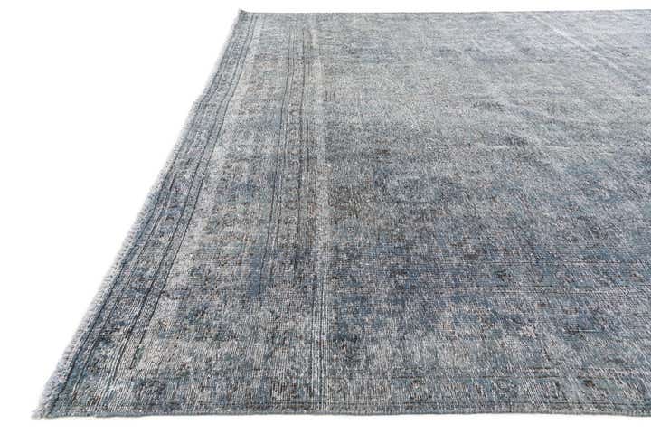 9' 10 x 12' 8 Hand Knotted Ultra Vintage Persian Wool Rug