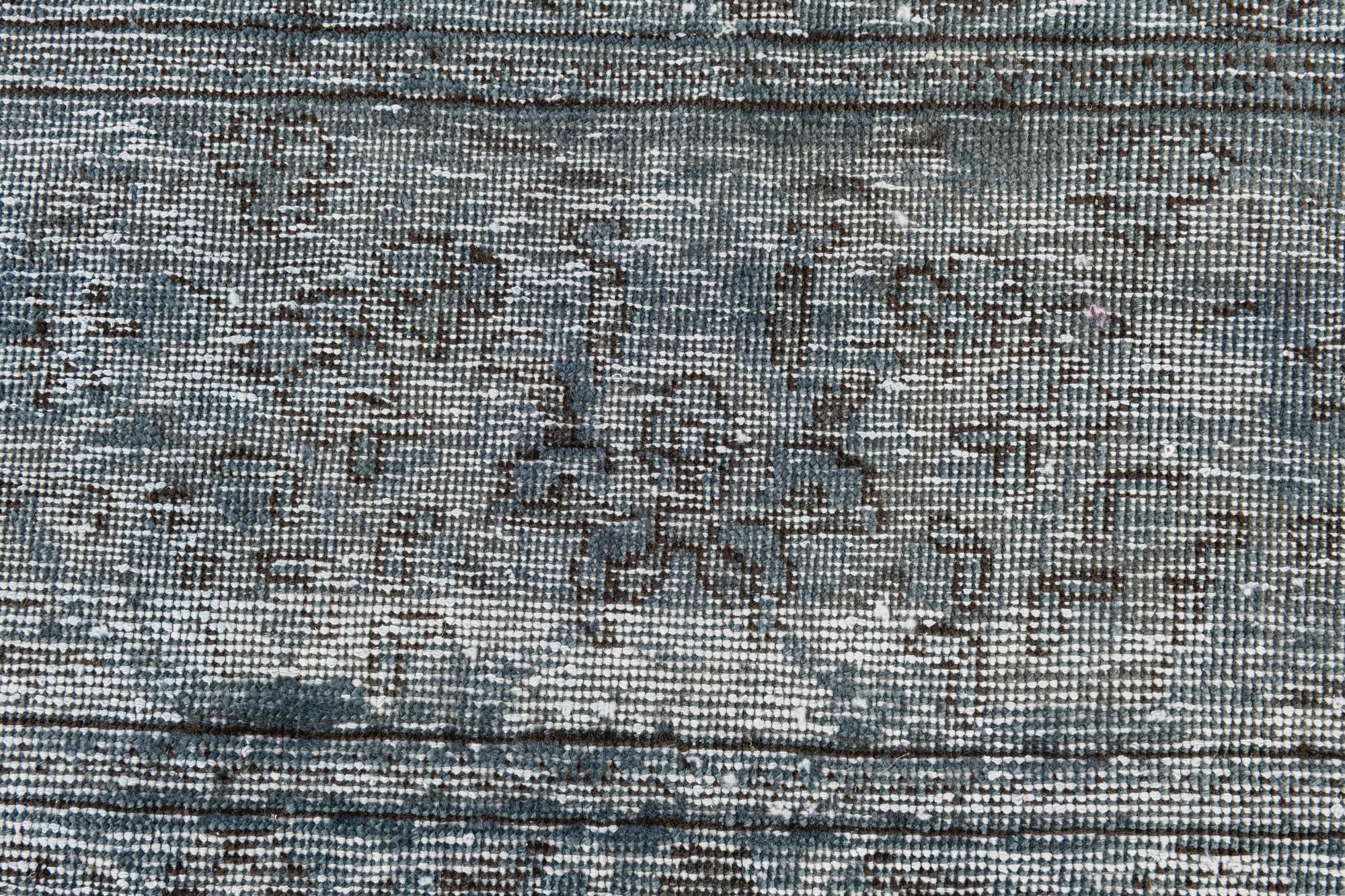 9' 10 x 12' 8 Hand Knotted Ultra Vintage Persian Wool Rug