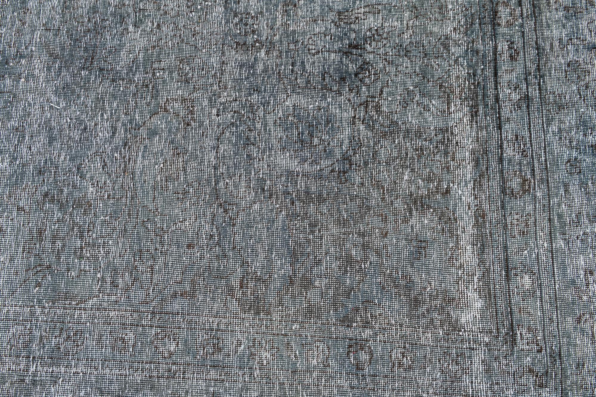 9' 10 x 12' 8 Hand Knotted Ultra Vintage Persian Wool Rug