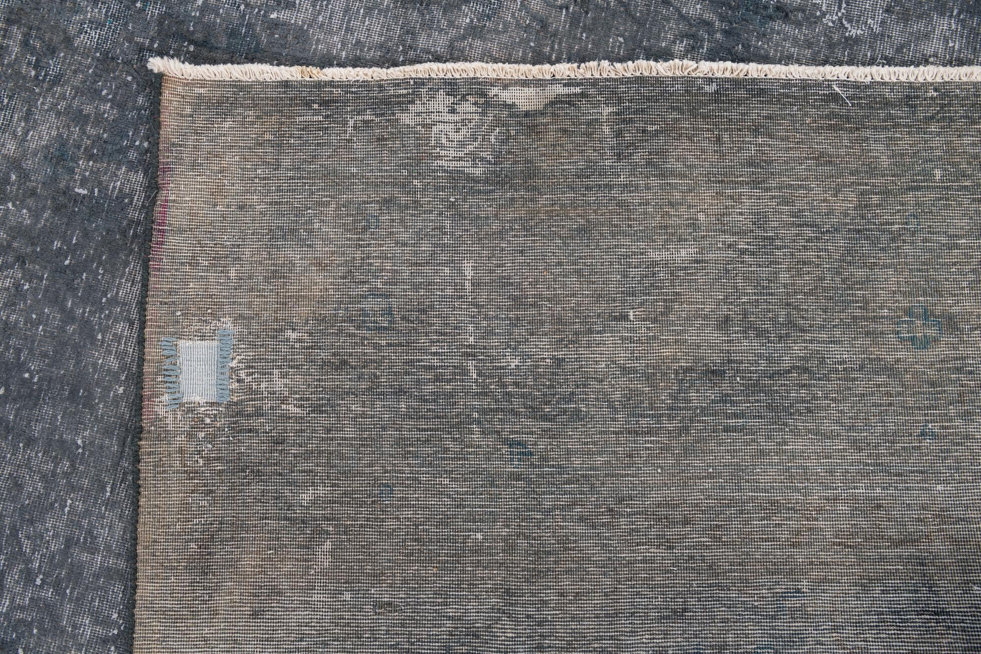9' 10 x 12' 3 Hand Knotted Ultra Vintage Persian Wool Rug