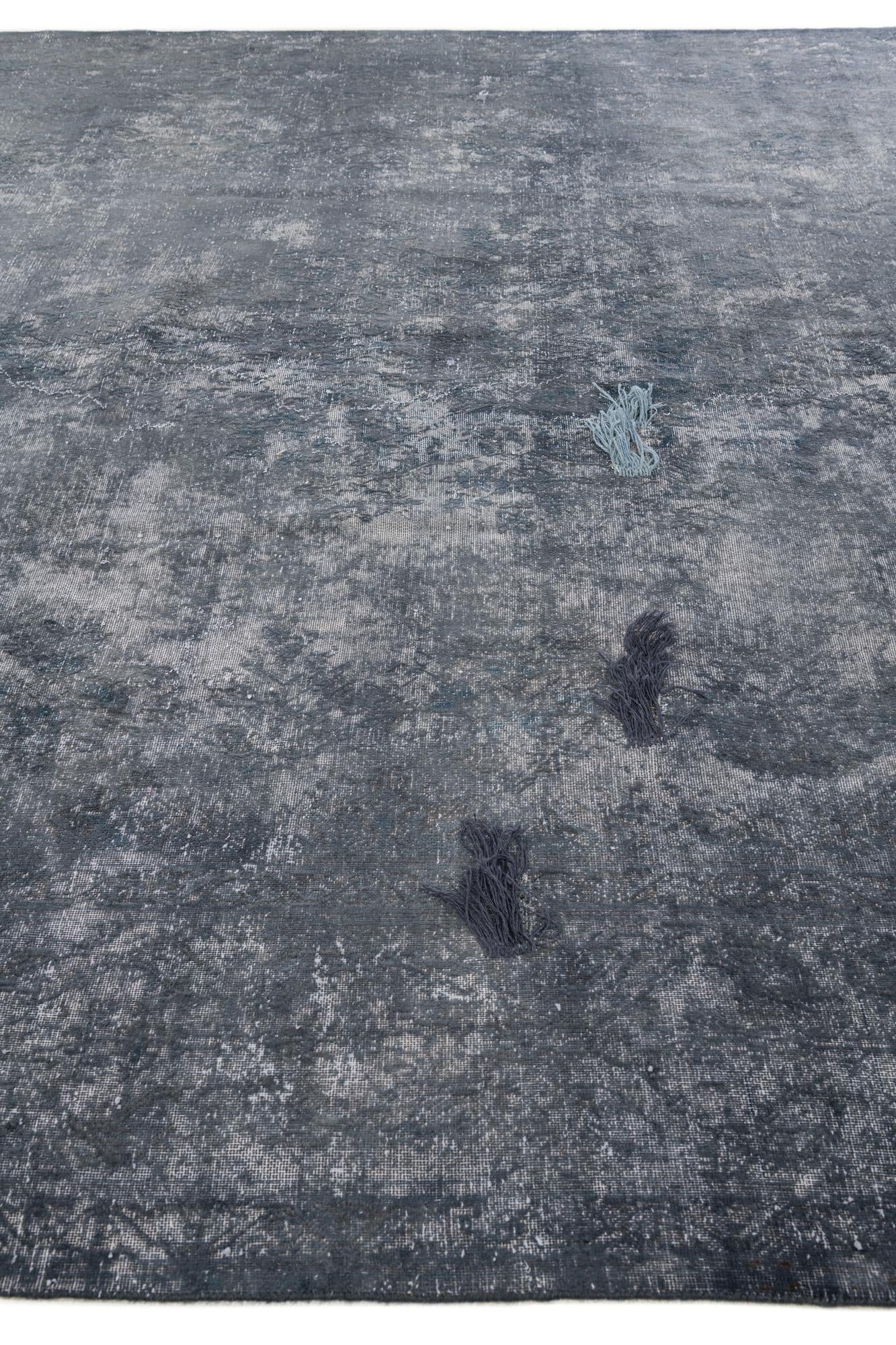 9' 10 x 12' 3 Hand Knotted Ultra Vintage Persian Wool Rug