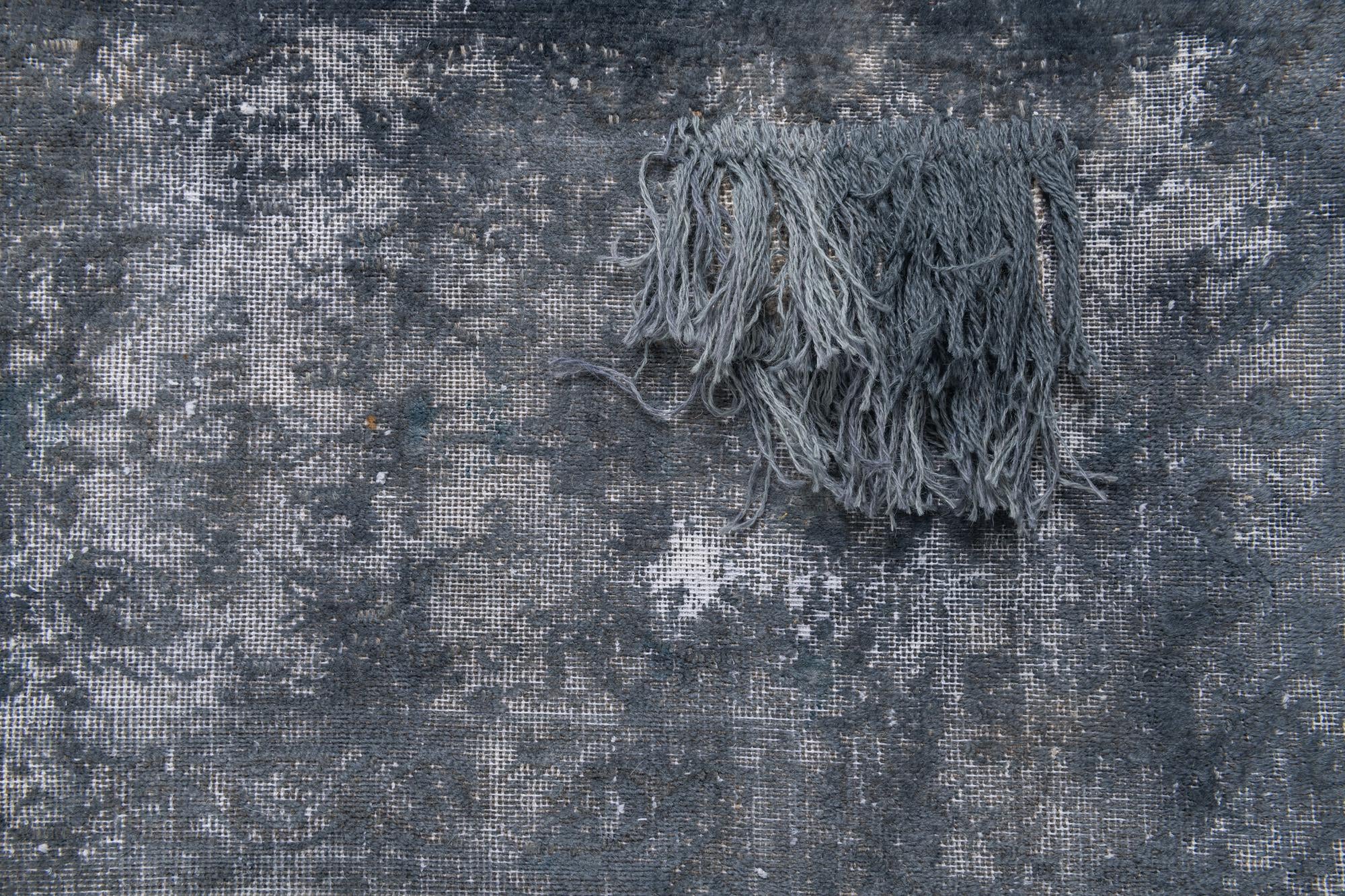 9' 10 x 12' 3 Hand Knotted Ultra Vintage Persian Wool Rug