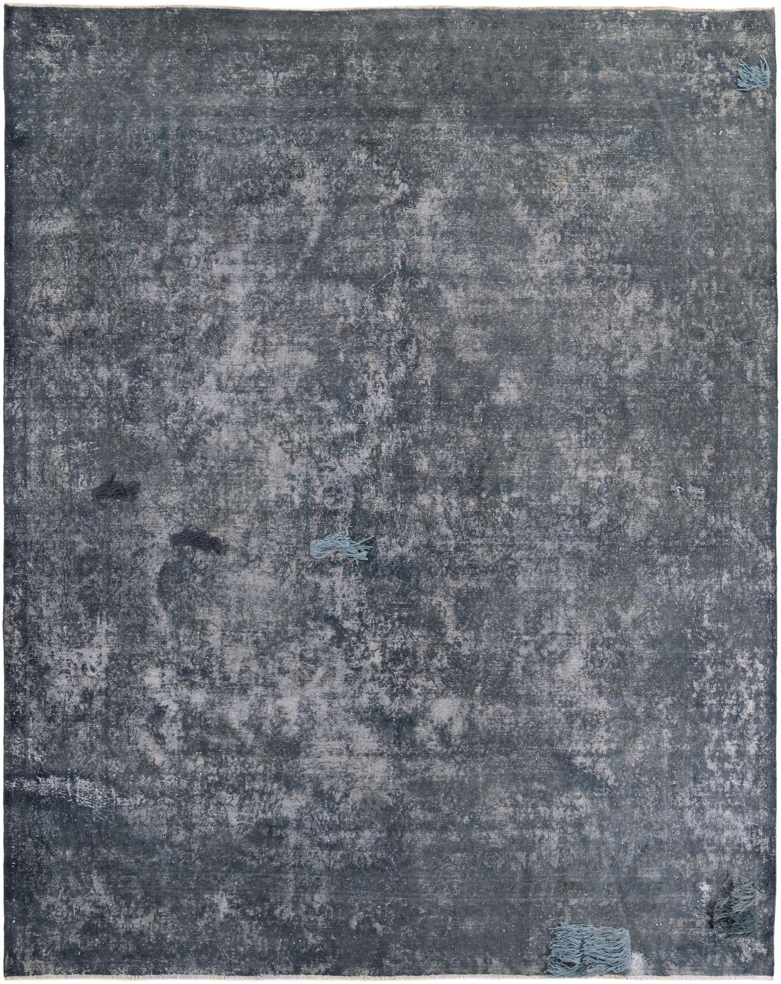 9' 10 x 12' 3 Hand Knotted Ultra Vintage Persian Wool Rug