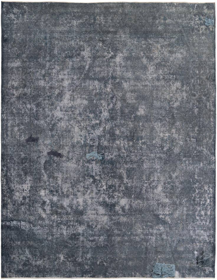 Detail image of 9' 10 x 12' 3 Hand Knotted Ultra Vintage Persian Wool Rug