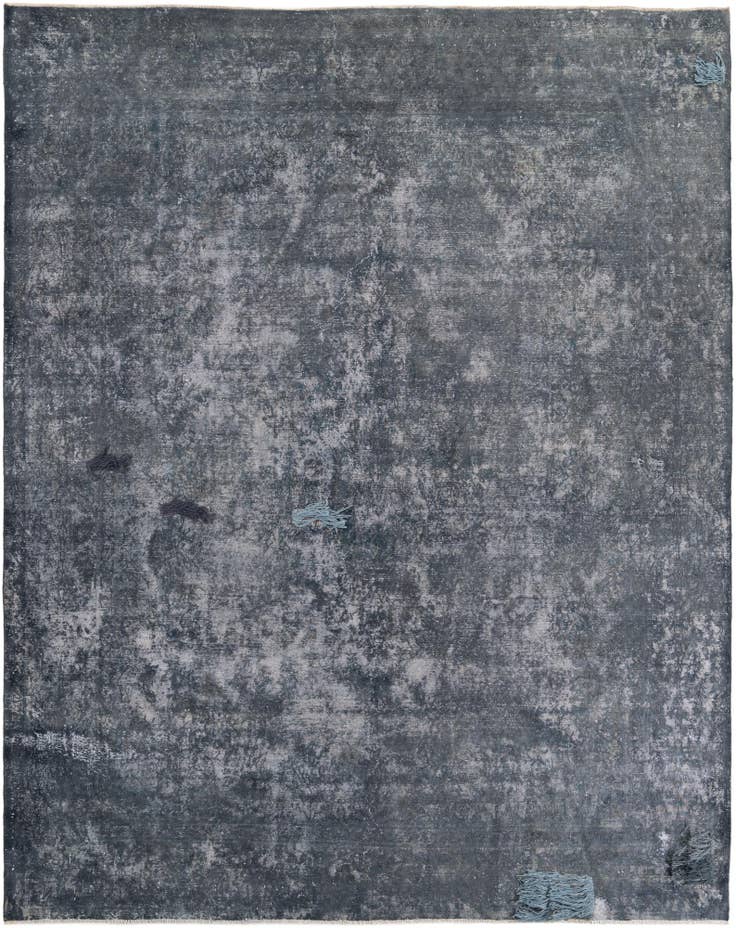 Detail image of 9' 10 x 12' 3 Hand Knotted Ultra Vintage Persian Wool Rug