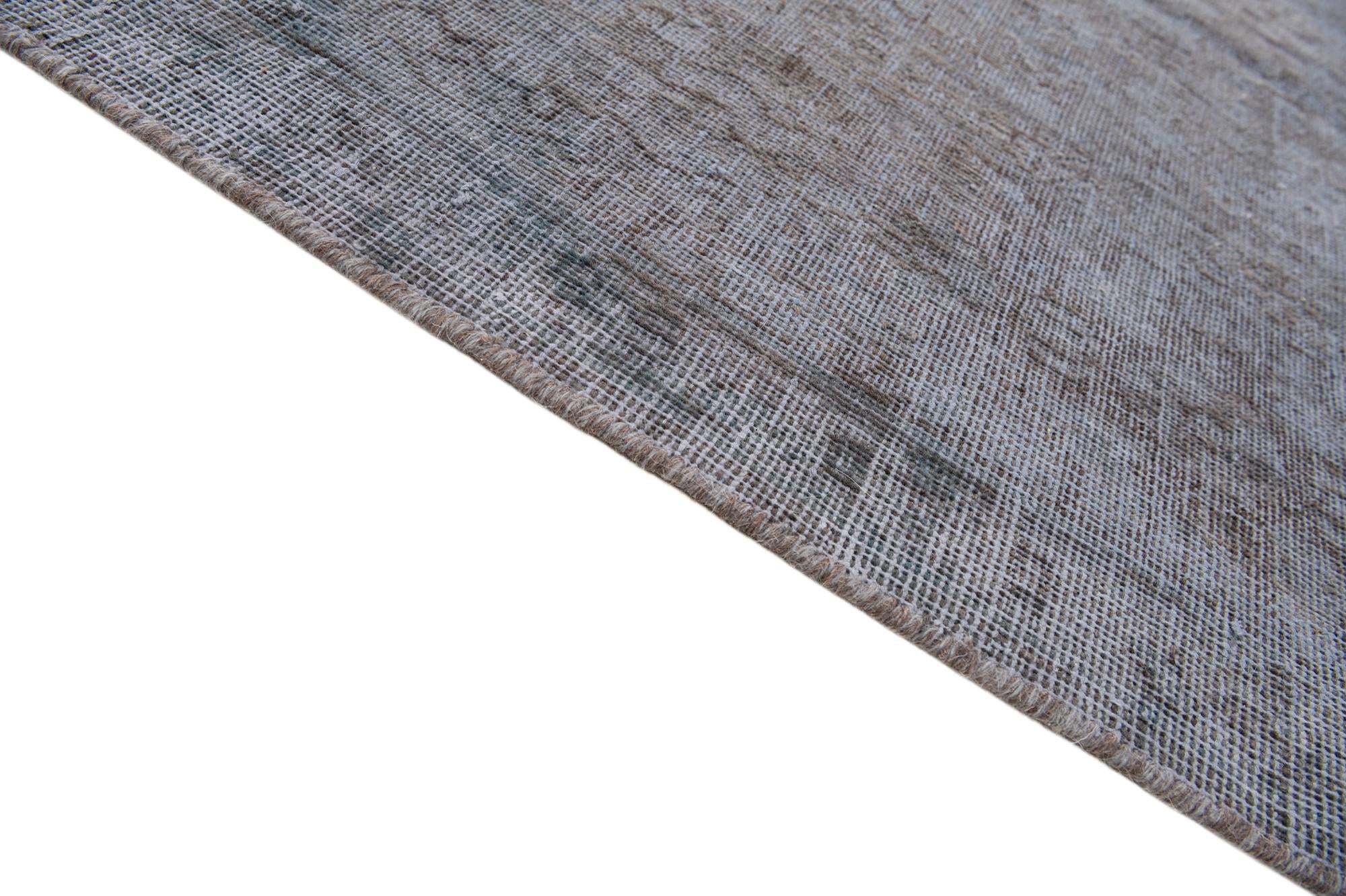 7' 10 x 10' 10 Hand Knotted Ultra Vintage Persian Wool Rug