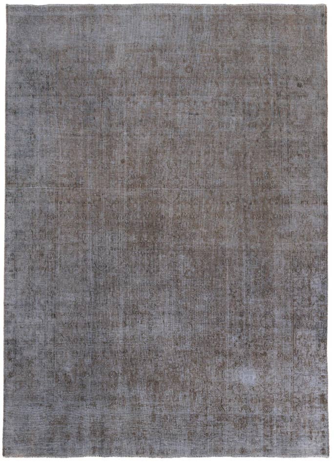 Detail image of 7' 10 x 10' 10 Hand Knotted Ultra Vintage Persian Wool Rug