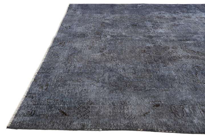 6' 9 x 9' 1 Hand Knotted Ultra Vintage Persian Wool Rug