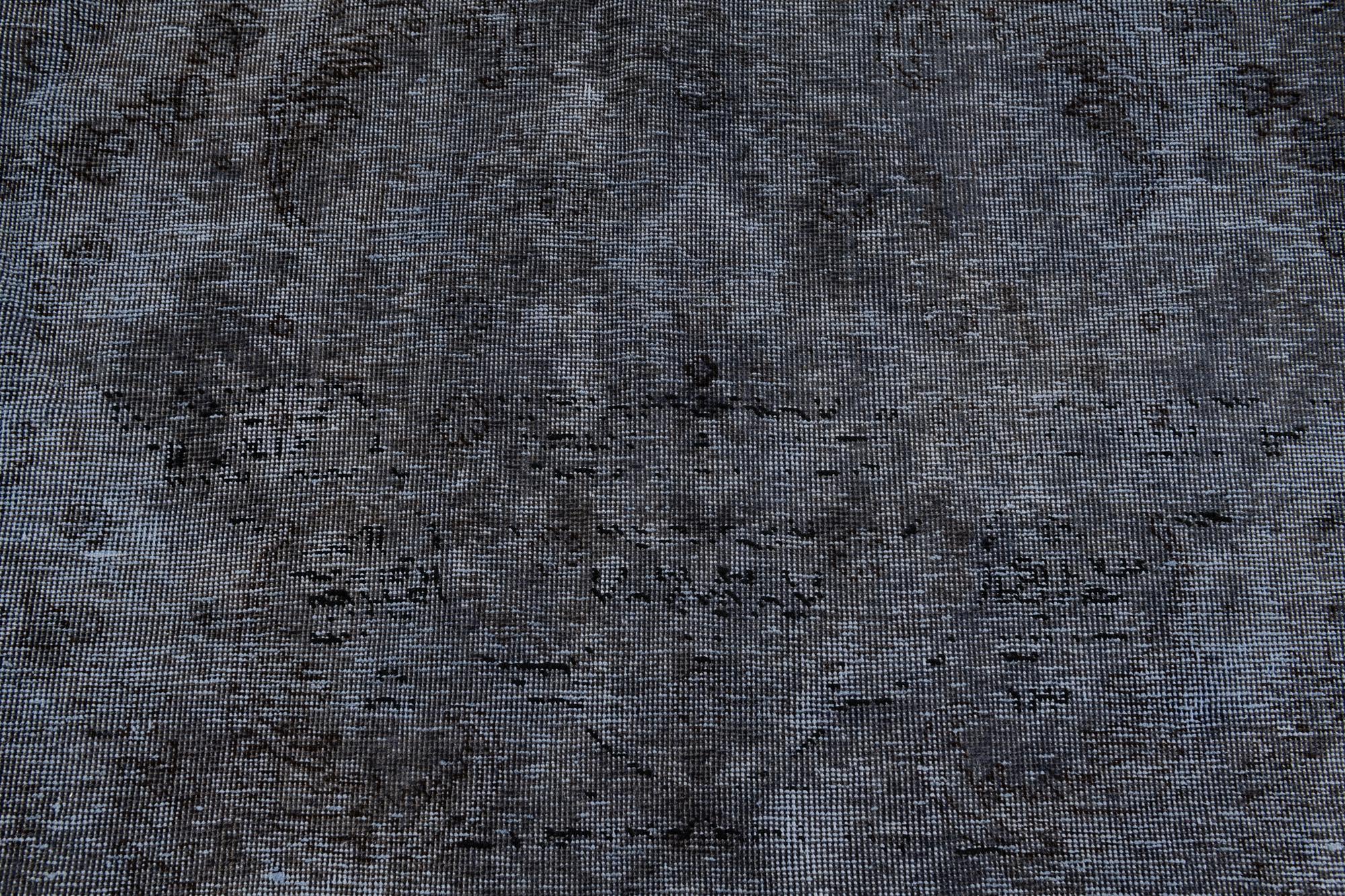 6' 9 x 9' 1 Hand Knotted Ultra Vintage Persian Wool Rug