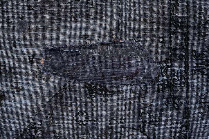 6' 9 x 9' 1 Hand Knotted Ultra Vintage Persian Wool Rug