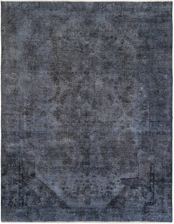 Detail image of 6' 9 x 9' 1 Hand Knotted Ultra Vintage Persian Wool Rug