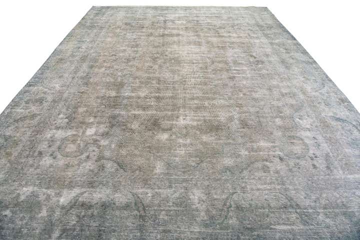 10' x 13' Hand Knotted Ultra Vintage Persian Wool Rug