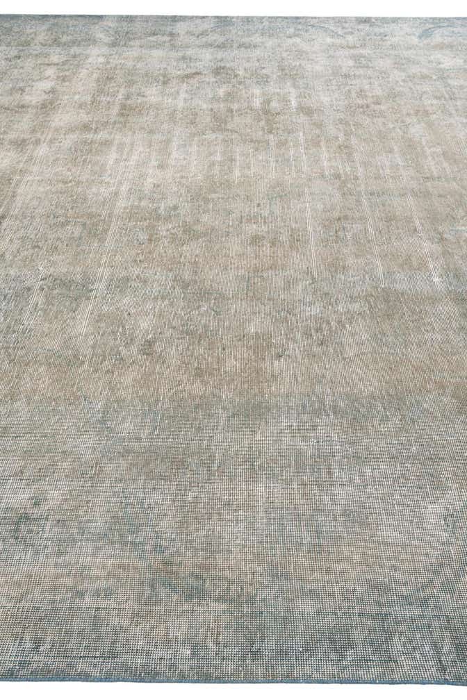 10' x 13' Hand Knotted Ultra Vintage Persian Wool Rug