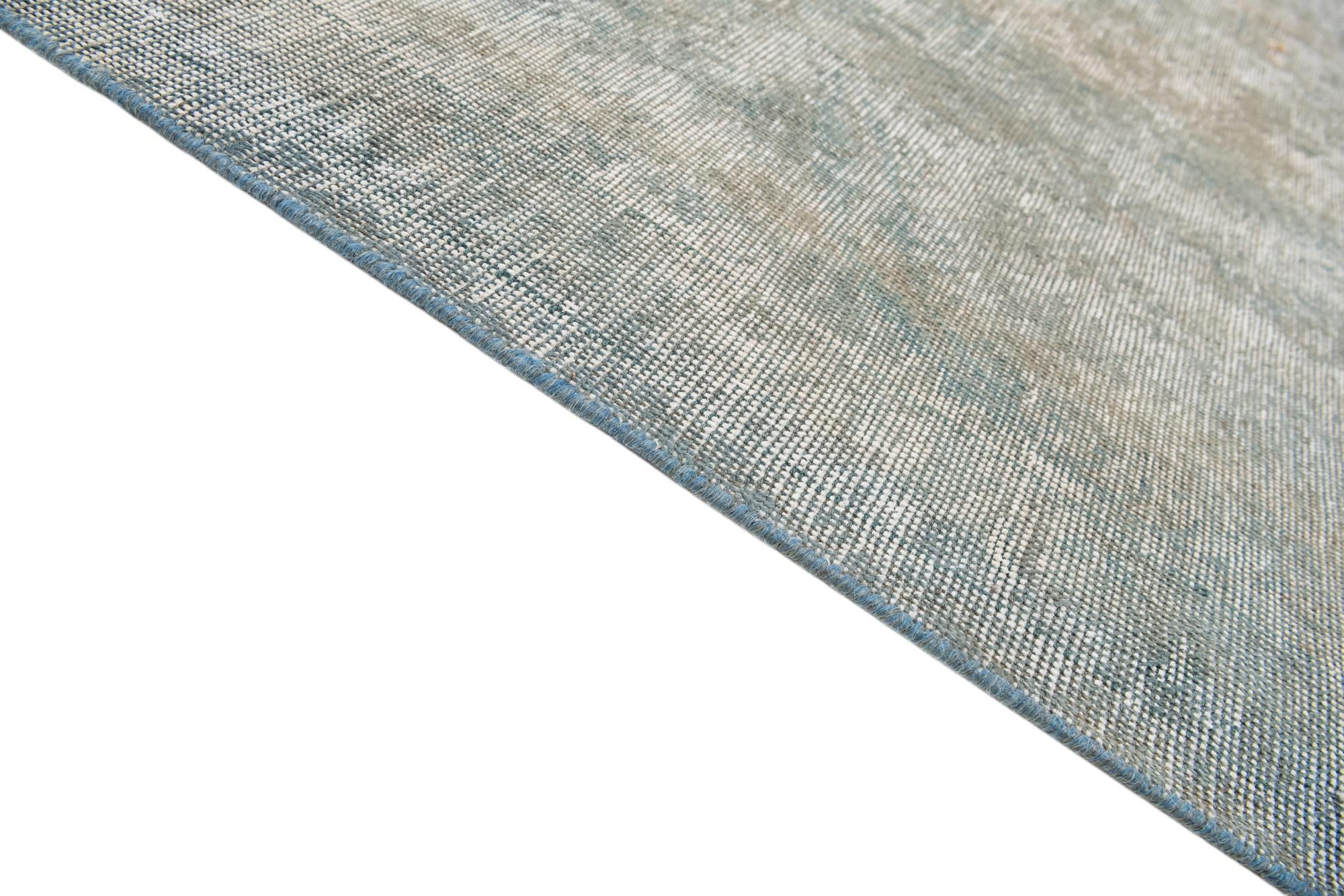 10' x 13' Hand Knotted Ultra Vintage Persian Wool Rug