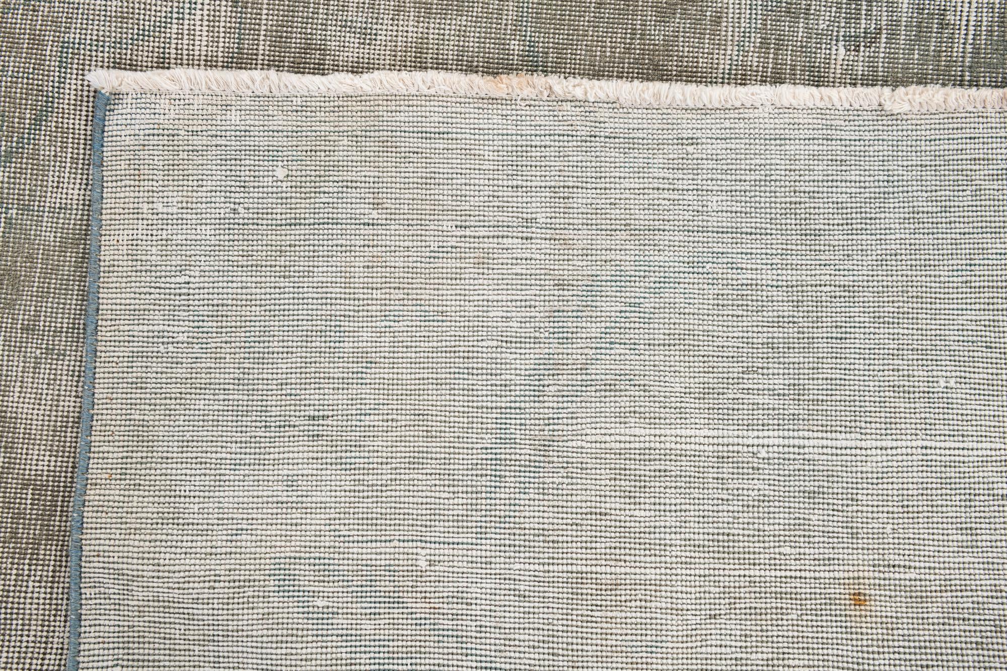 10' x 13' Hand Knotted Ultra Vintage Persian Wool Rug