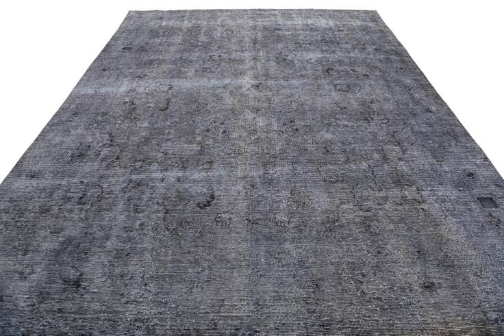 Detail image of 8' 10 x 11' 10 Hand Knotted Ultra Vintage Persian Wool Rug