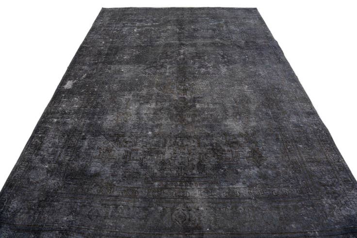 Detail image of 6' 6 x 9' 5 Hand Knotted Ultra Vintage Persian Wool Rug