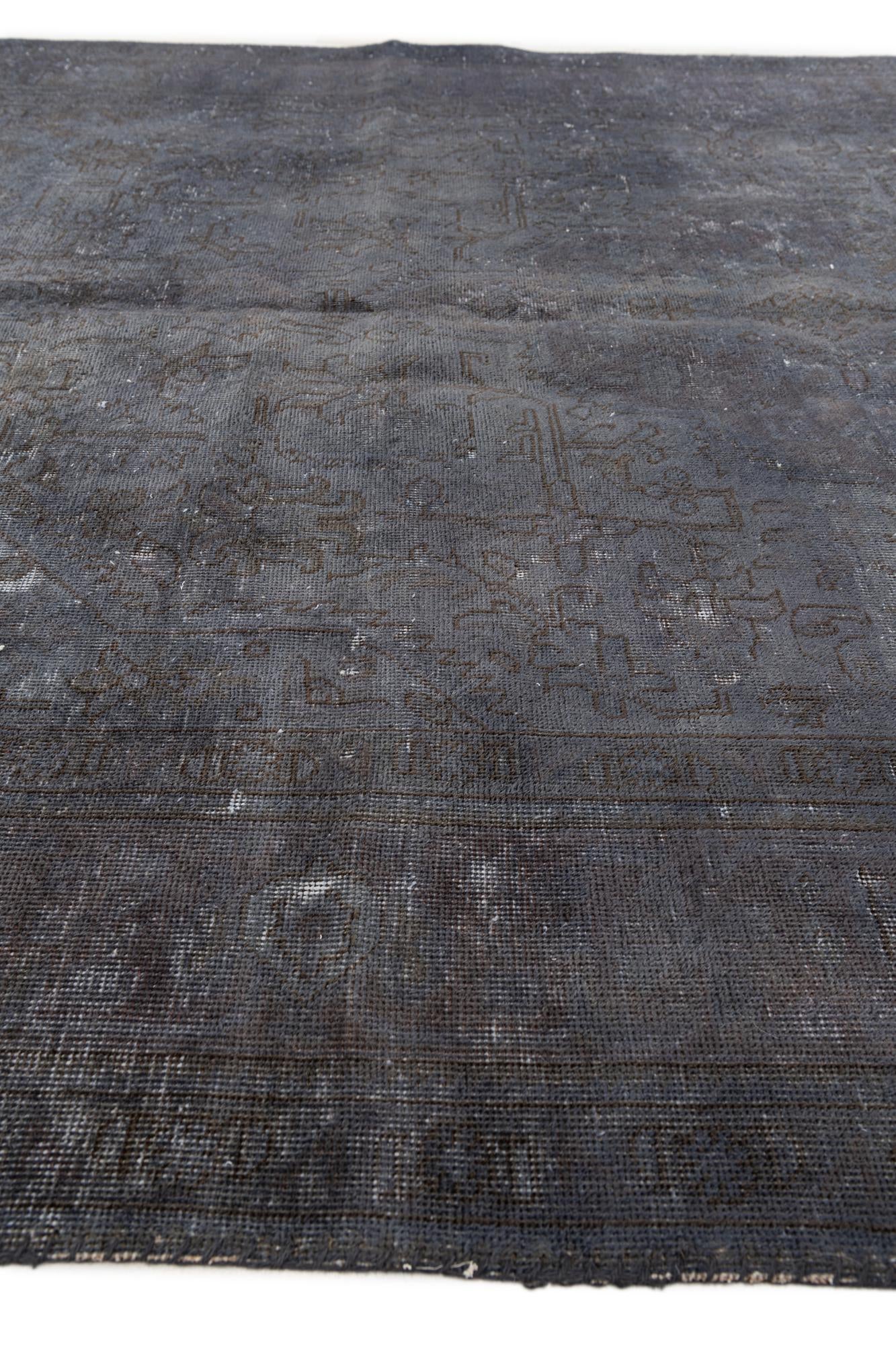 6' 6 x 9' 5 Hand Knotted Ultra Vintage Persian Wool Rug