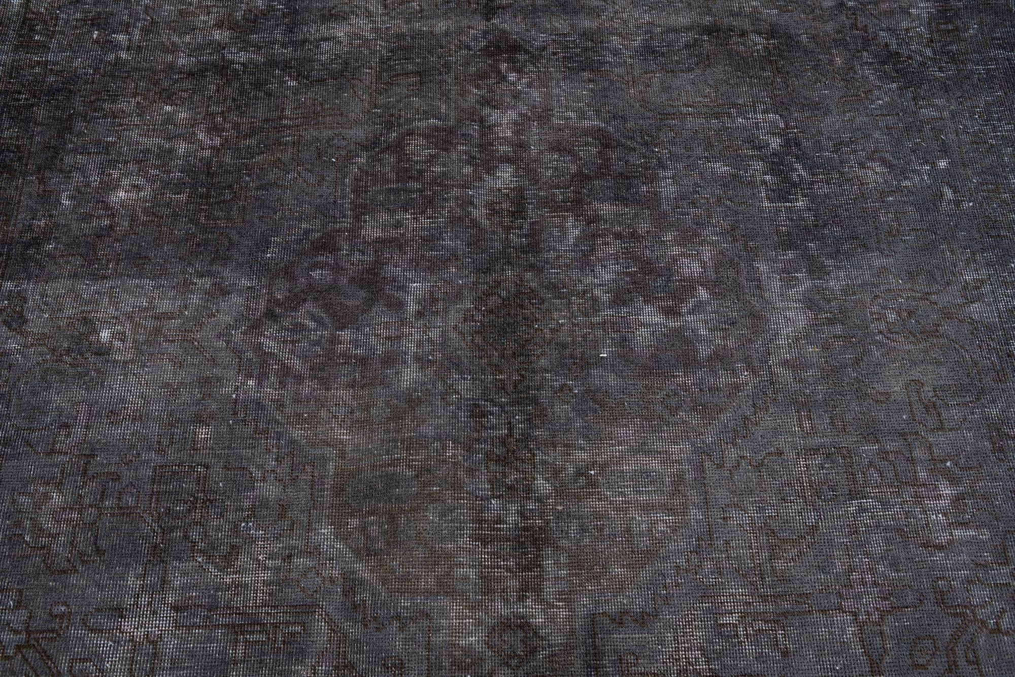 6' 6 x 9' 5 Hand Knotted Ultra Vintage Persian Wool Rug