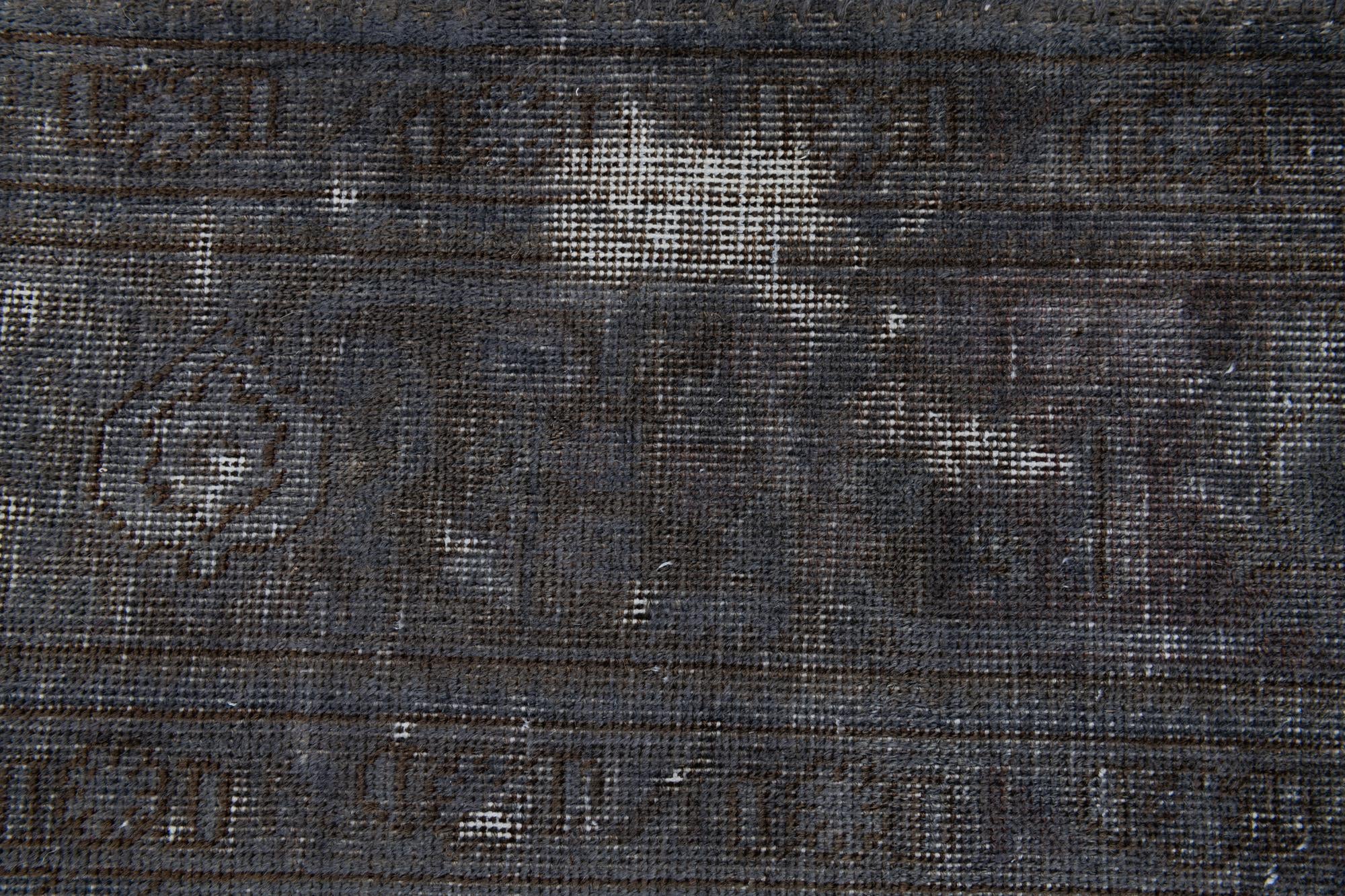6' 6 x 9' 5 Hand Knotted Ultra Vintage Persian Wool Rug