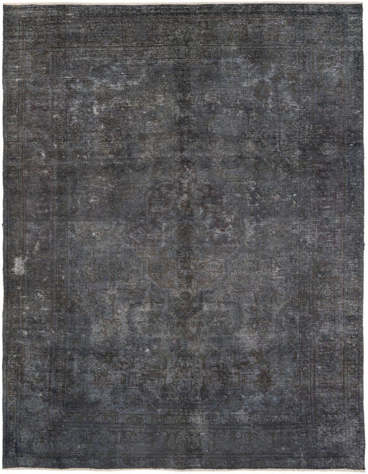  6' 6 x 9' 5  Hand Knotted Ultra Vintage Persian W...