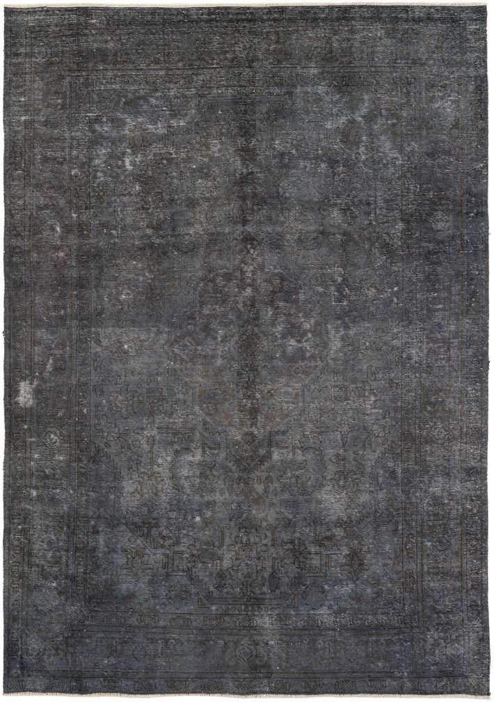 6' 6 x 9' 5 Hand Knotted Ultra Vintage Persian Wool Rug