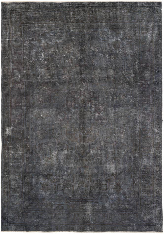 Detail image of 6' 6 x 9' 5 Hand Knotted Ultra Vintage Persian Wool Rug
