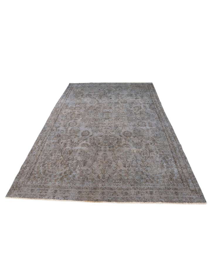 7' 3 x 10' 8 Hand Knotted Ultra Vintage Persian Wool Rug