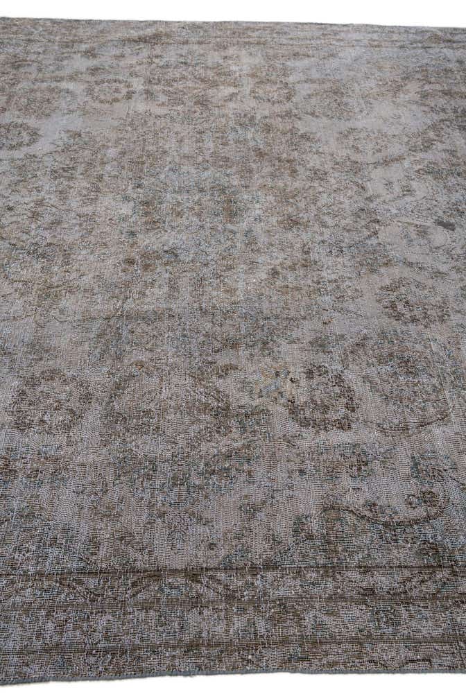 7' 3 x 10' 8 Hand Knotted Ultra Vintage Persian Wool Rug