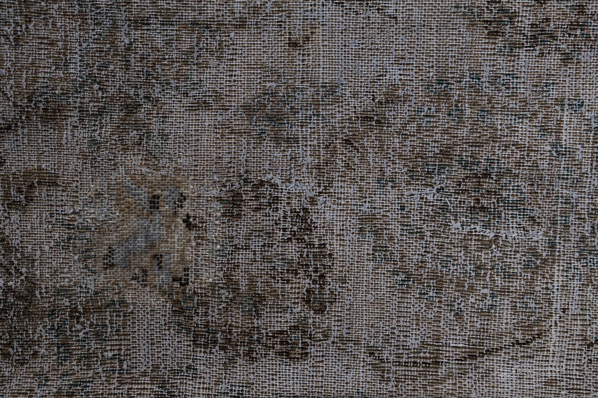 7' 3 x 10' 8 Hand Knotted Ultra Vintage Persian Wool Rug