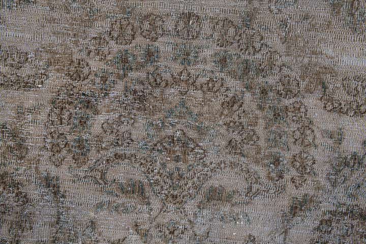 7' 3 x 10' 8 Hand Knotted Ultra Vintage Persian Wool Rug