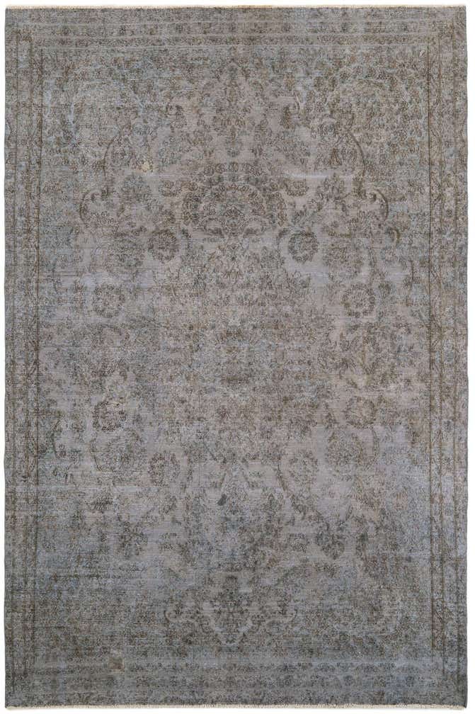 7' 3 x 10' 8 Hand Knotted Ultra Vintage Persian Wool Rug