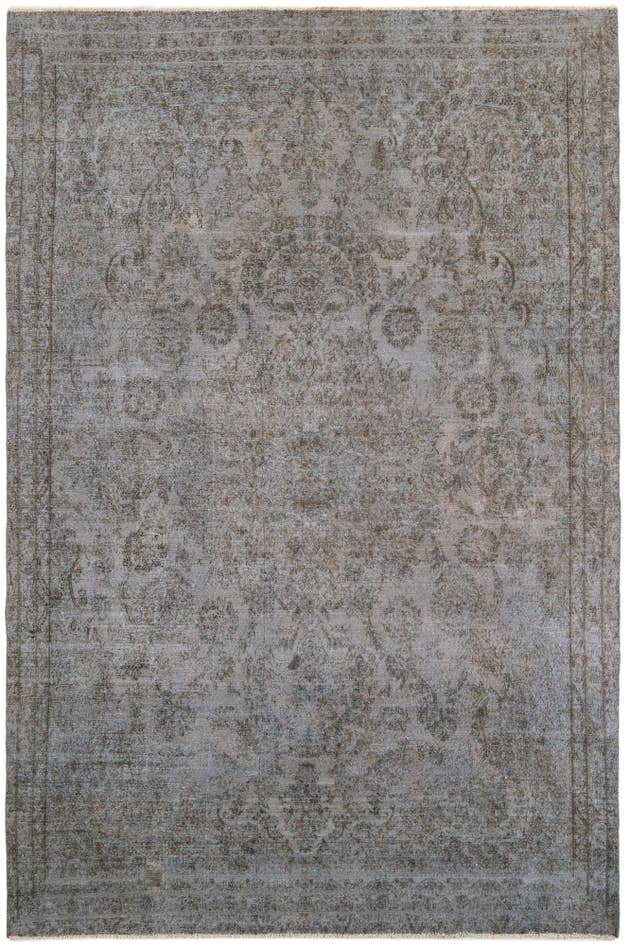 Detail image of 7' 3 x 10' 8 Hand Knotted Ultra Vintage Persian Wool Rug