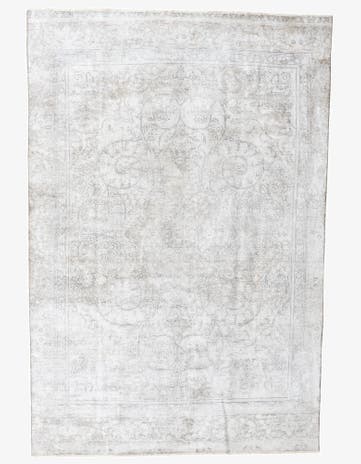 7' 4 x 10' 10 Hand Knotted Ultra Vintage Persian Wool Rug