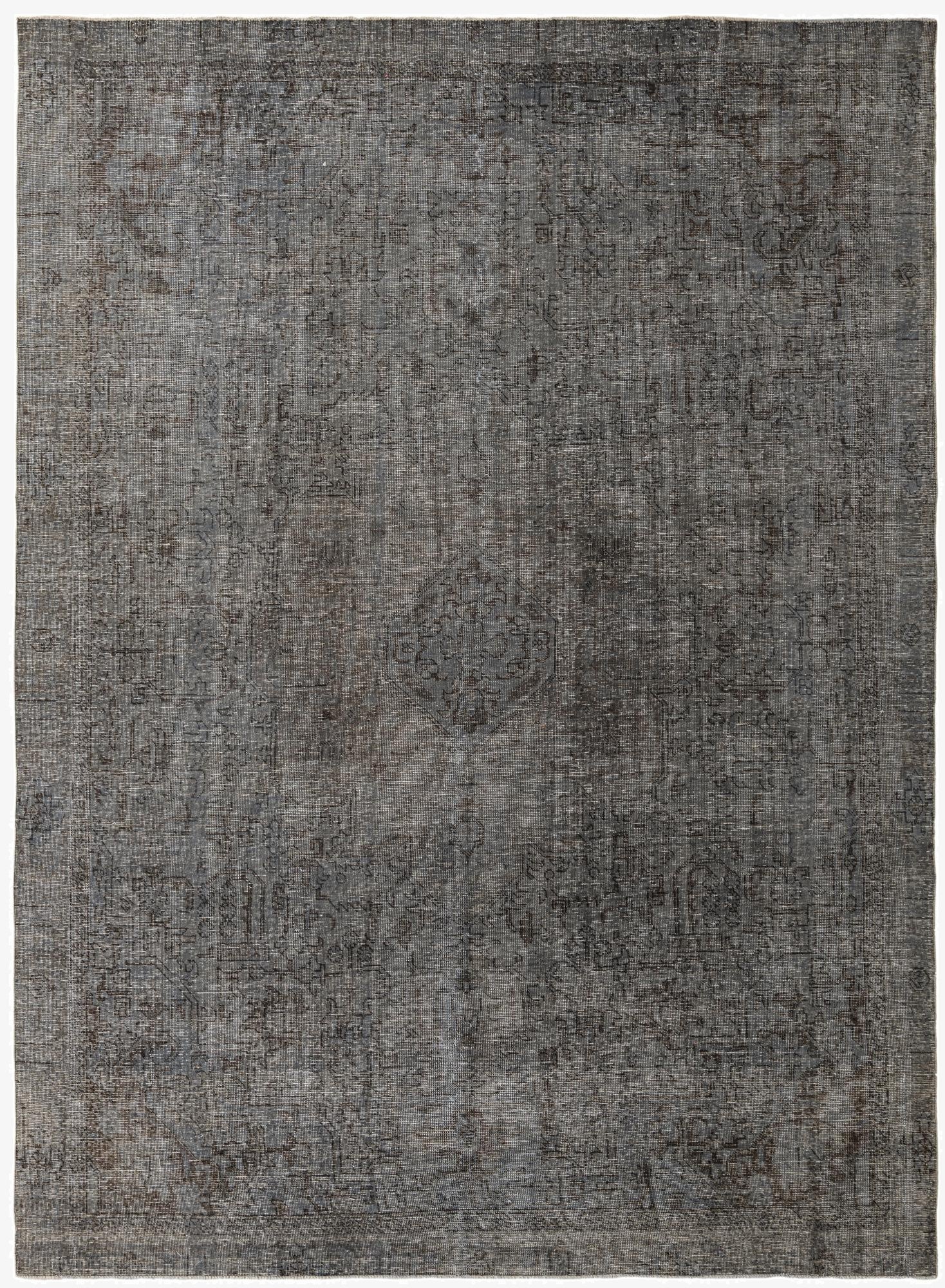 8' 7 x 11' 8  Hand Knotted Ultra Vintage Persian Wool Rug