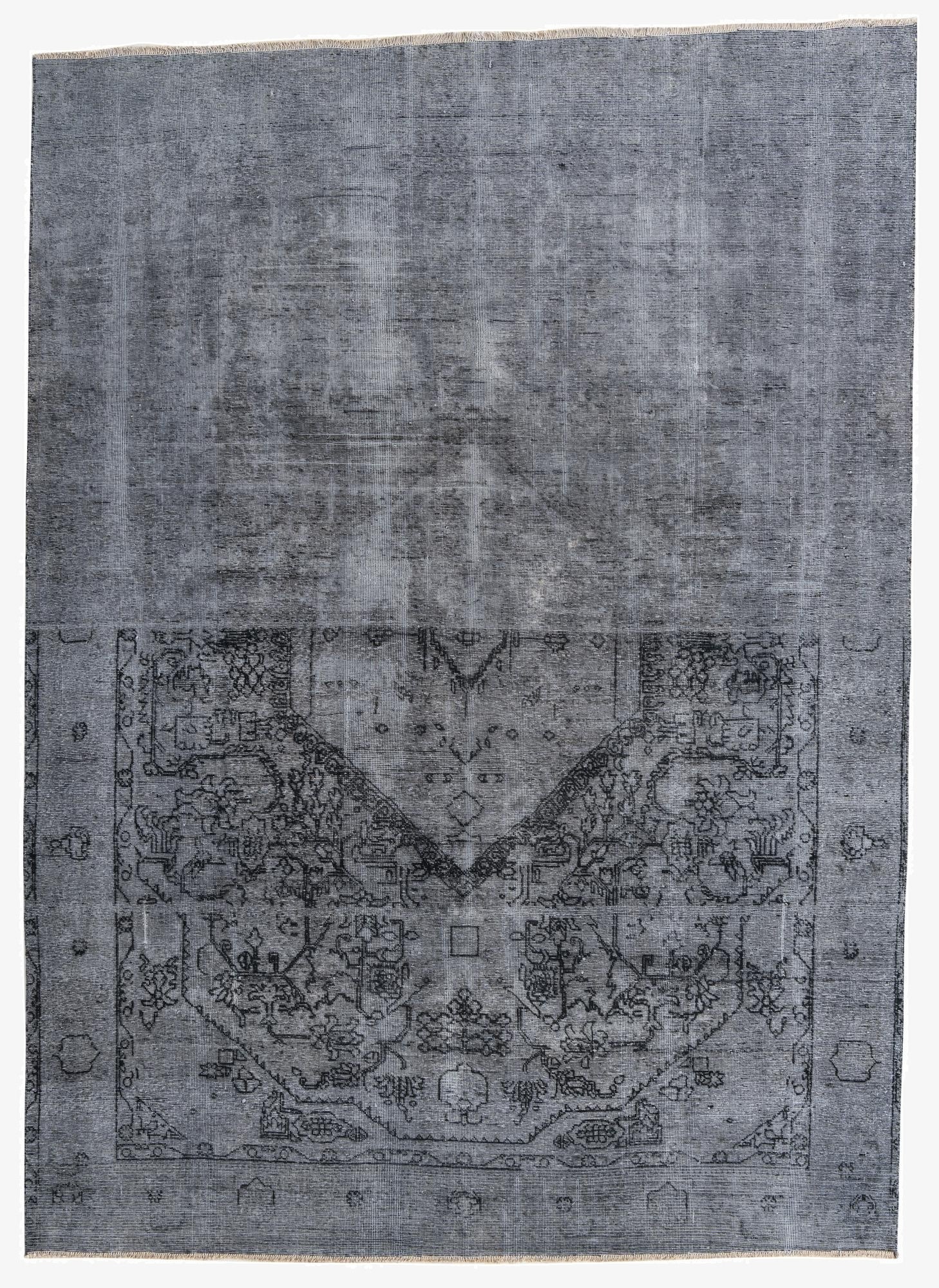 8' x 11'  Hand Knotted Ultra Vintage Persian Wool Rug