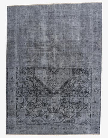 8' x 11' Hand Knotted Ultra Vintage Persian Wool Rug