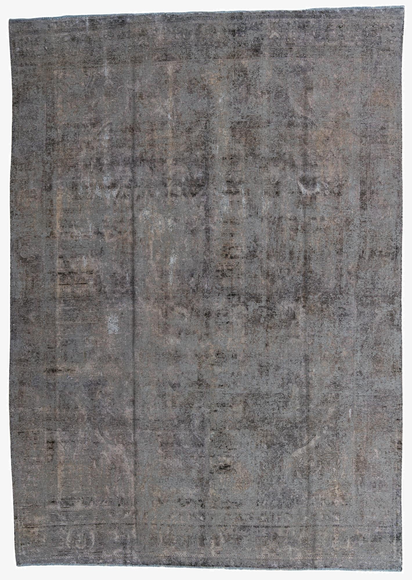 8' 8 x 12' 3  Hand Knotted Ultra Vintage Persian Wool Rug