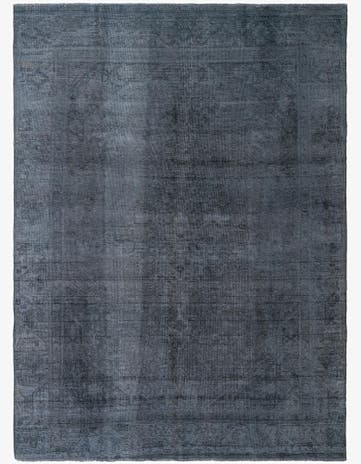 8' 8 x 12' Hand Knotted Ultra Vintage Persian Wool Rug