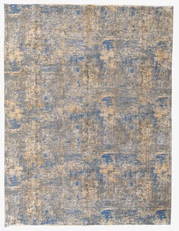 8' 10 x 11' 7 Hand Knotted Ultra Vintage Persian Wool Rug