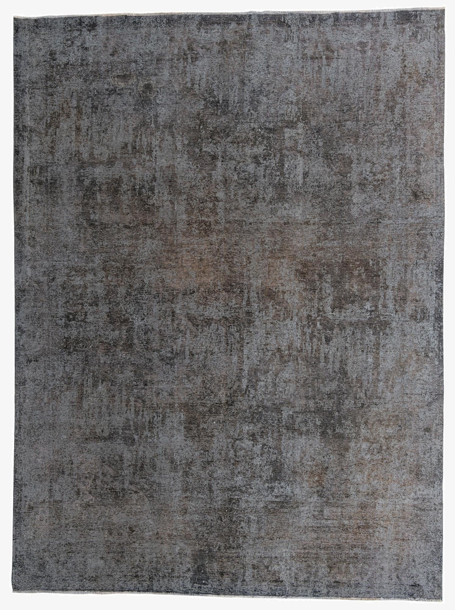 9' 4 x 12' 6  Hand Knotted Ultra Vintage Persian Wool Rug