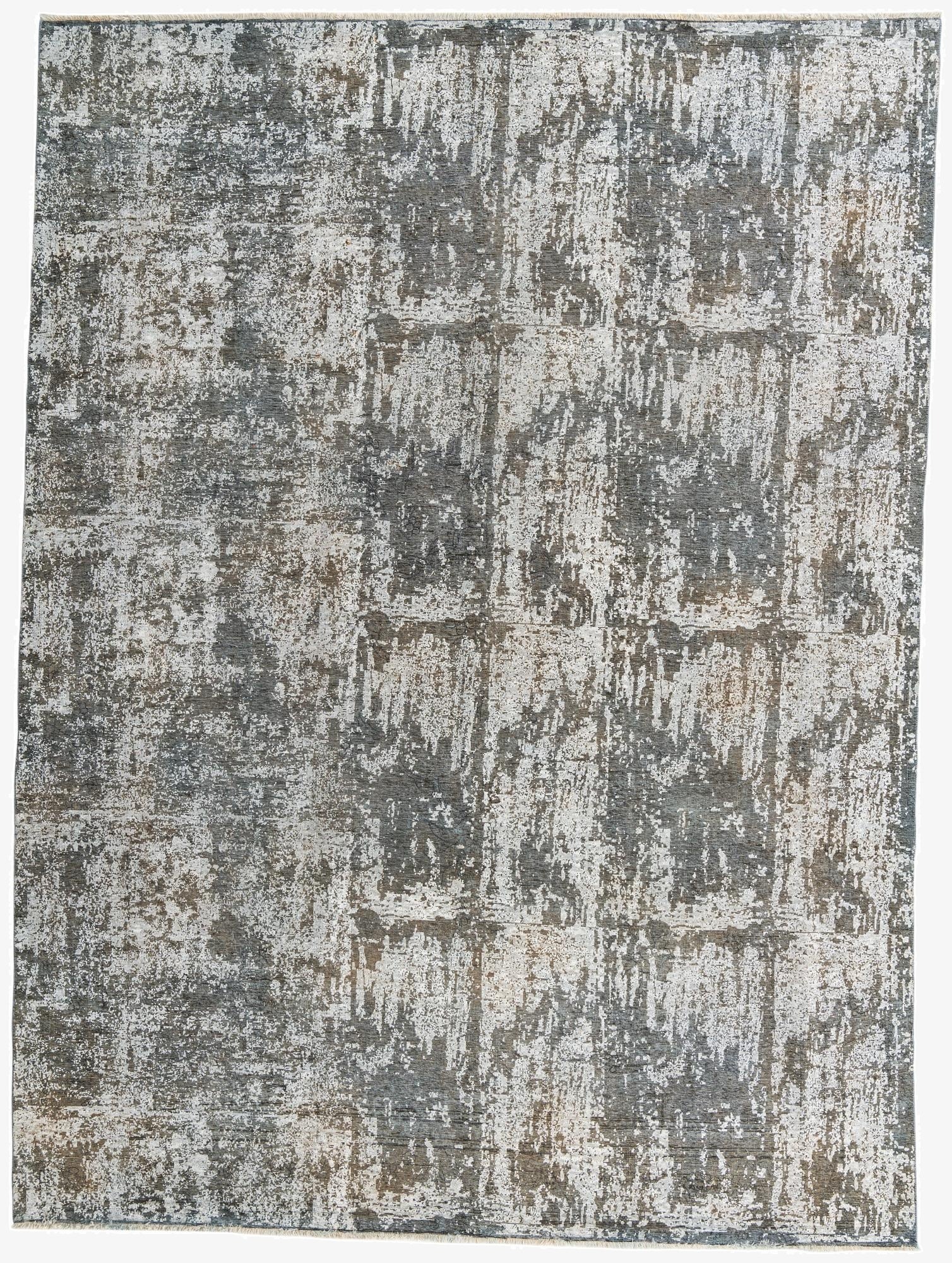 9' 2 x 12' 5  Hand Knotted Ultra Vintage Persian Wool Rug