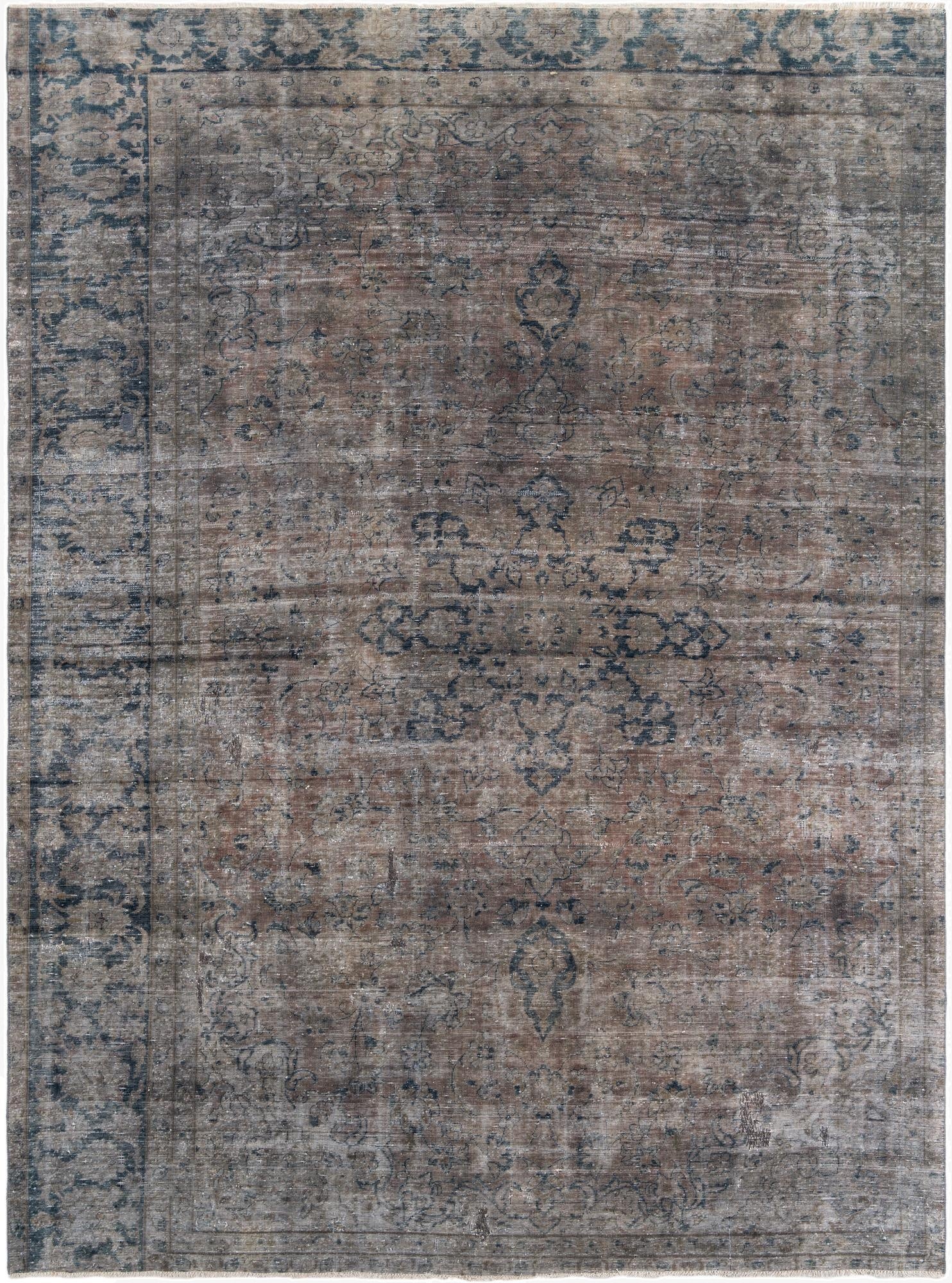 Primary image 8' x 11'  Hand Knotted Ultra Vintage Persian Wool Rug