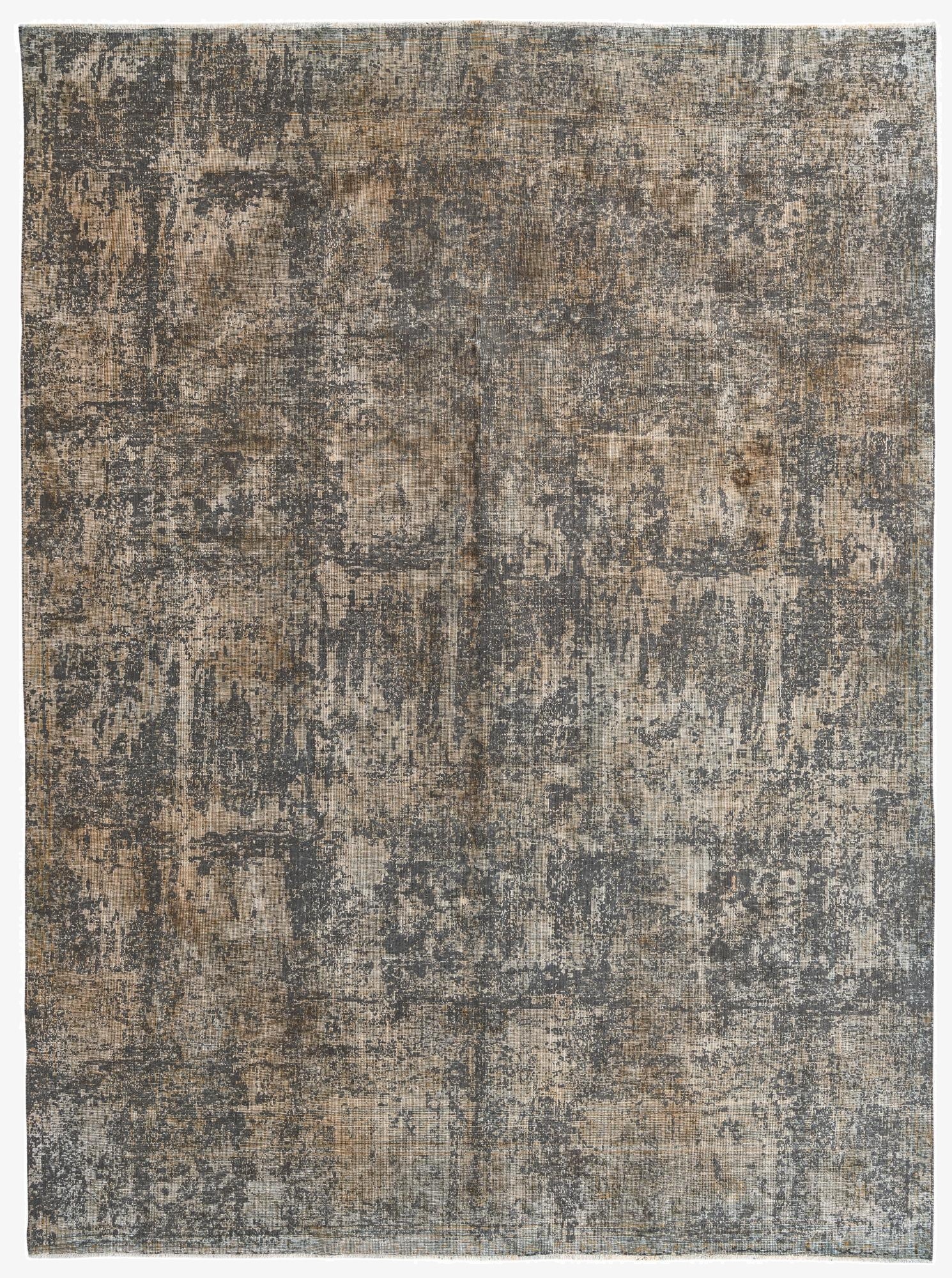 8' 3 x 11' 2  Hand Knotted Ultra Vintage Persian Wool Rug