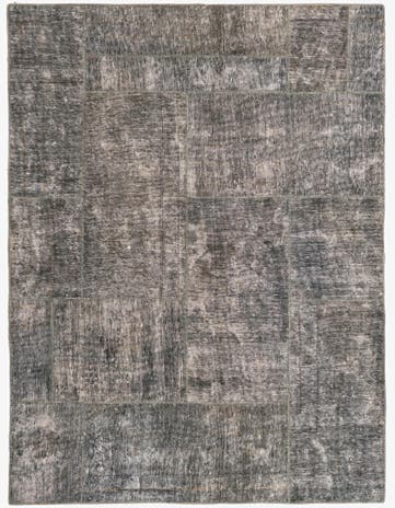 5' x 6' 6 Hand Knotted Ultra Vintage Persian Wool Rug