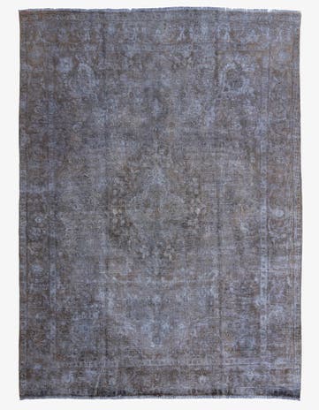 9' 4 x 12' 10 Hand Knotted Ultra Vintage Persian Wool Rug